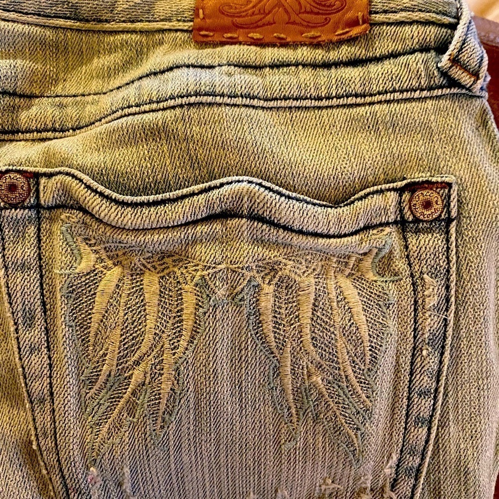 FREE PEOPLE Denim Shorts - Picture 6 of 6